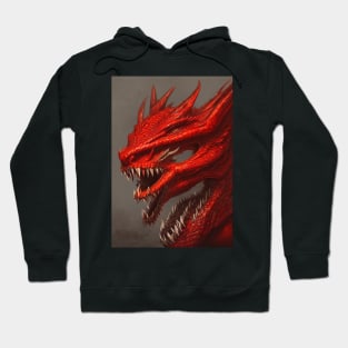 Uruloki Red Dragon Hoodie